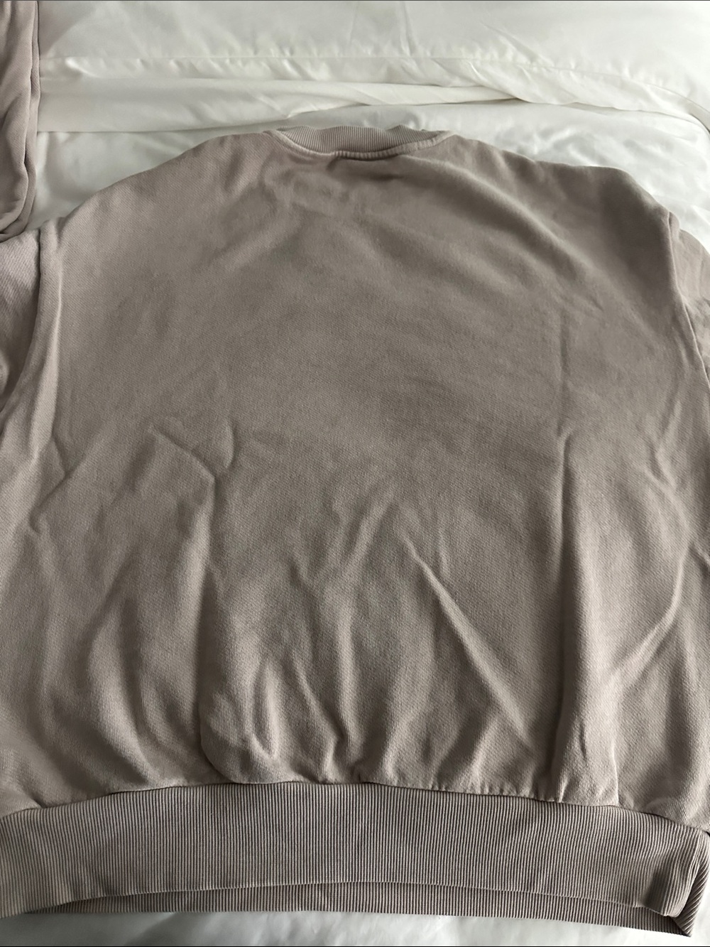 ALO Yoga Taupe Cozy Sweatshirt & Jogger Swetpant Set- Size - Picture 6 of 12